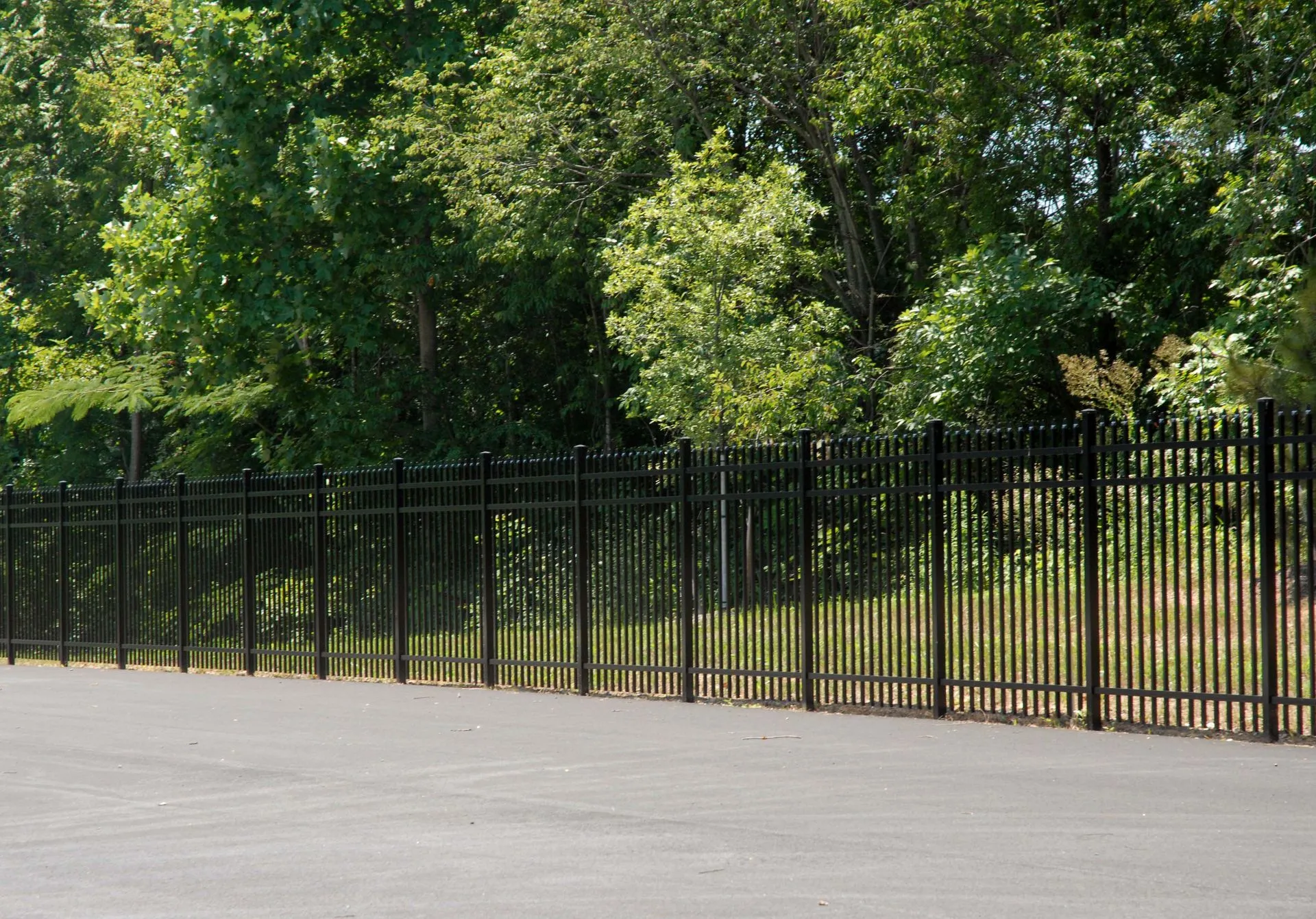 commercial fence installation